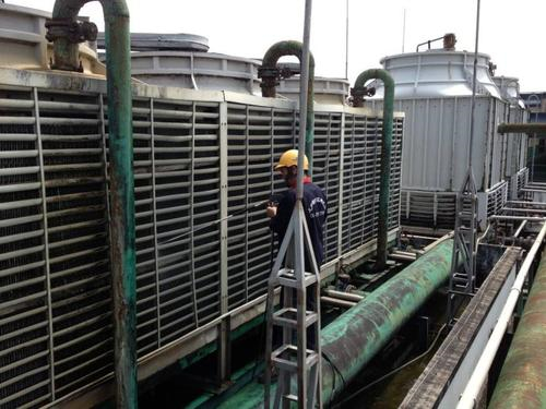 開式冷卻塔散水池出現結冰解決方案(開式冷卻塔樣本)