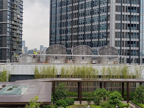 特菱冷卻塔填料更換步驟(特菱熱工冷卻塔)