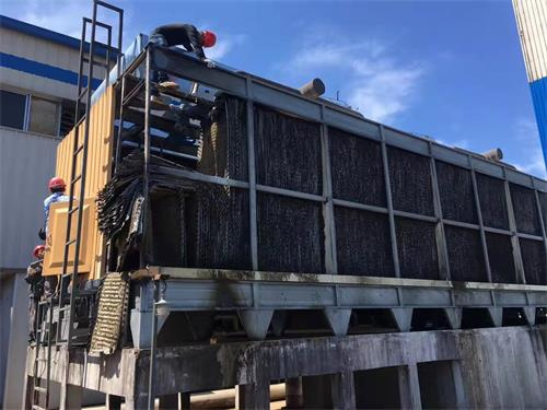 開式冷卻塔平膜板式<font color='red'>填料</font>的說明