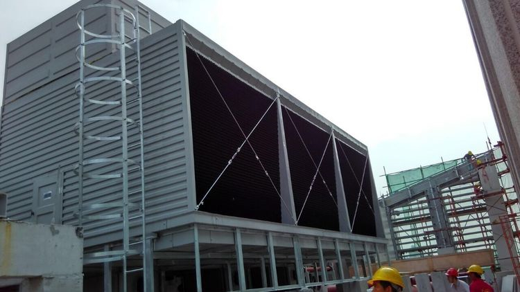 冷卻塔的基本結構(冷卻塔風機結構)