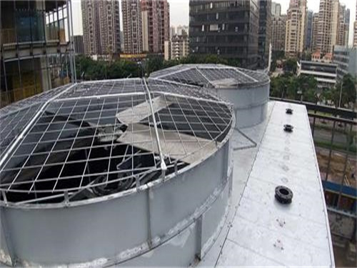 安裝全鋼冷卻塔過程中需要注意哪些問題？？(冷卻塔扇葉