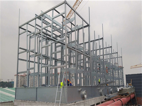 玻璃鋼冷卻塔廠家淺析冷卻塔破裂的原因及措施(大型