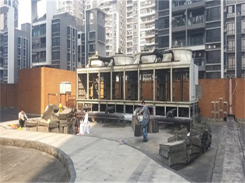 逆流冷卻塔旋轉管式配水系統運行流程(冷卻塔橫流與