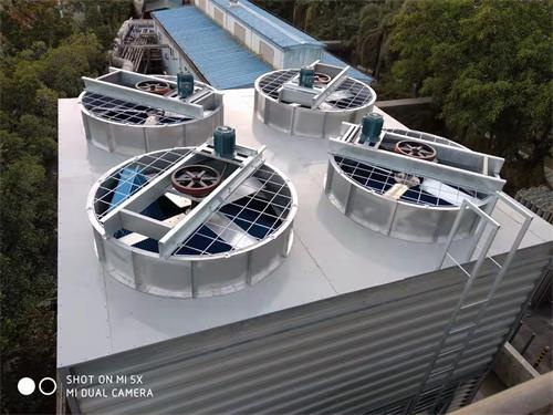 玻璃鋼方形逆流式冷卻塔的組成(河南方形逆流式玻璃