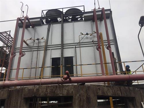 開式冷卻塔的安裝參照情況(橫流開式冷卻塔原理圖)