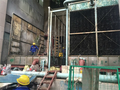 淺談冷卻塔冬季結冰問題(冷卻塔補水如何避免結冰)